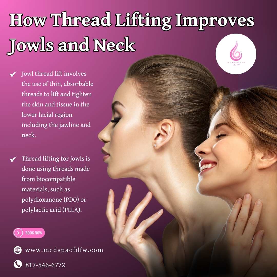 How Thread Lifting Improves Jowls and Neck
